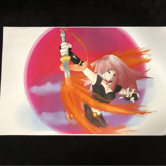 Original Anime Manga Artwork - Picture 1 of 5